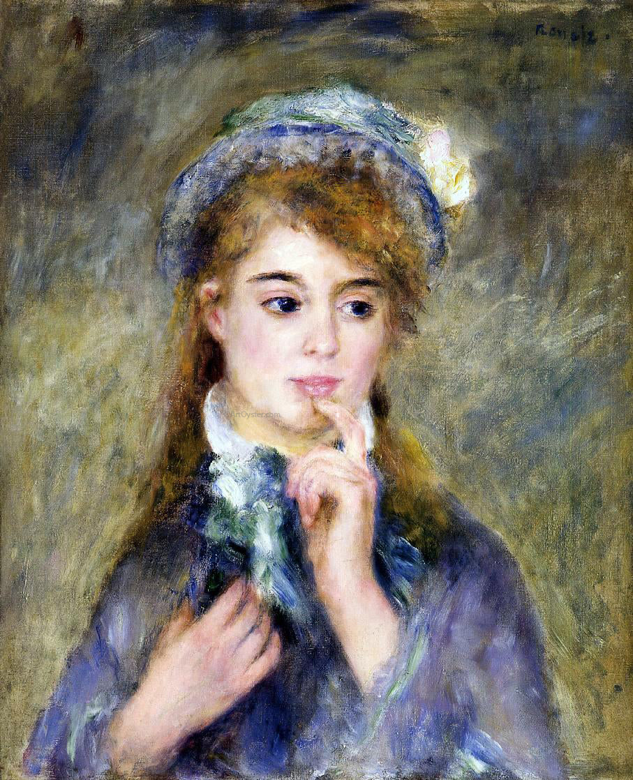 Pierre Auguste Renoir The Ingenue - Hand Painted Oil Painting