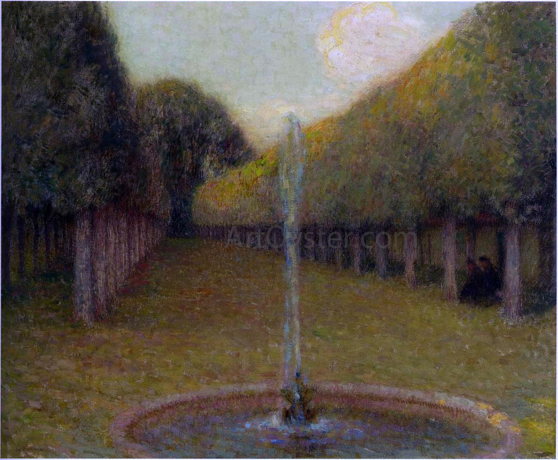 Henri Le Sidaner The Jet - Hand Painted Oil Painting