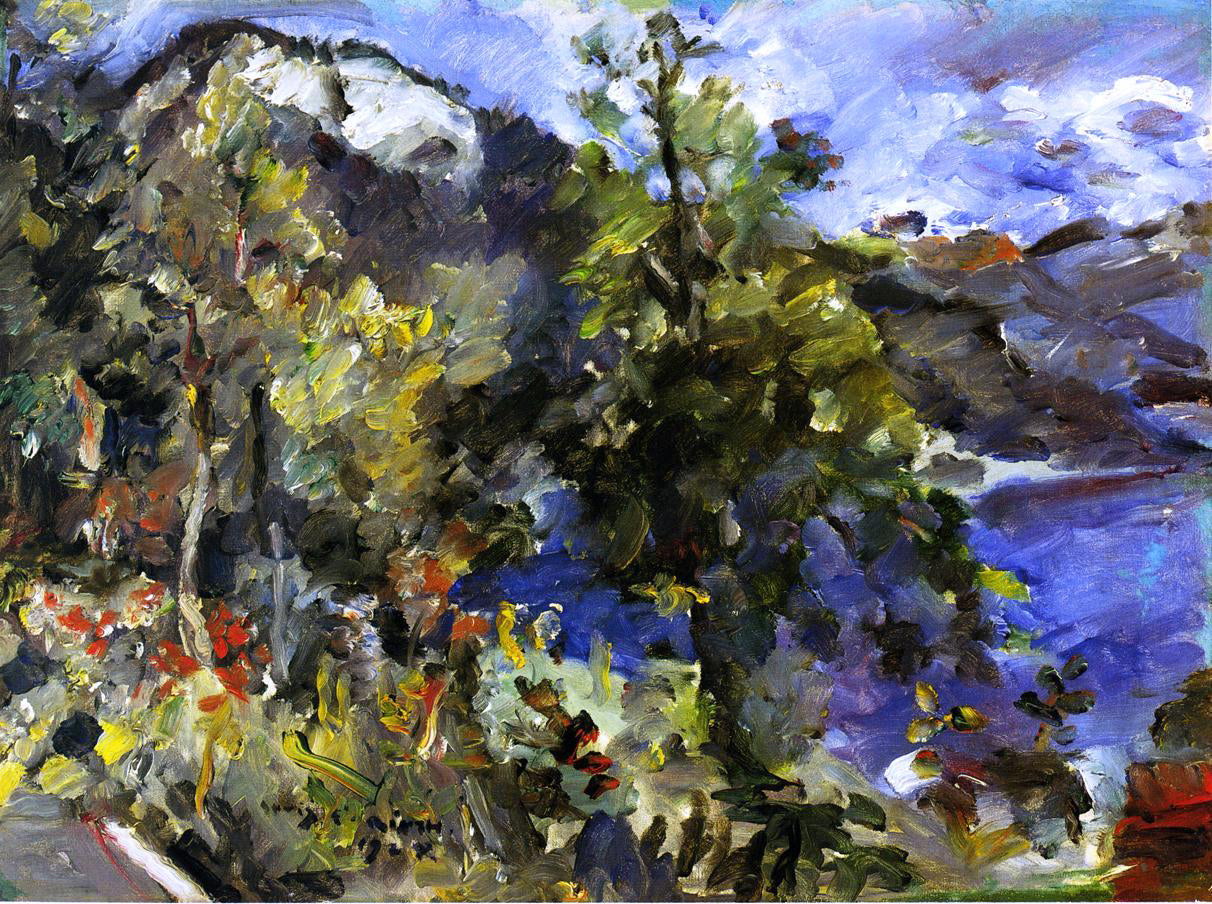 Lovis Corinth The Jochberg and the Walchensee - Hand Painted Oil Painting