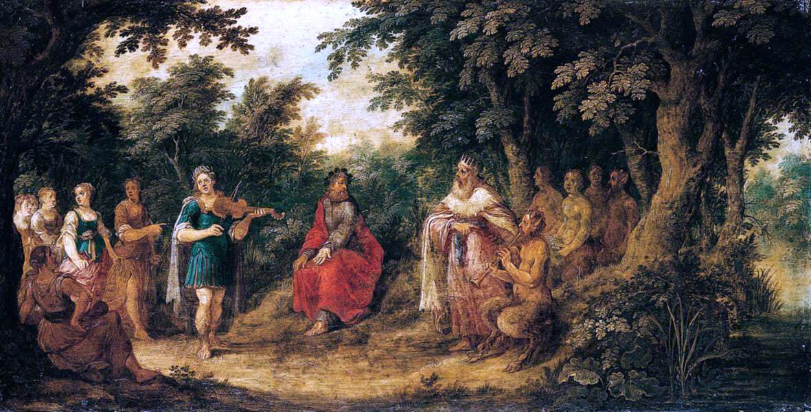 Abraham Govaerts The Judgement of Midas - Hand Painted Oil Painting