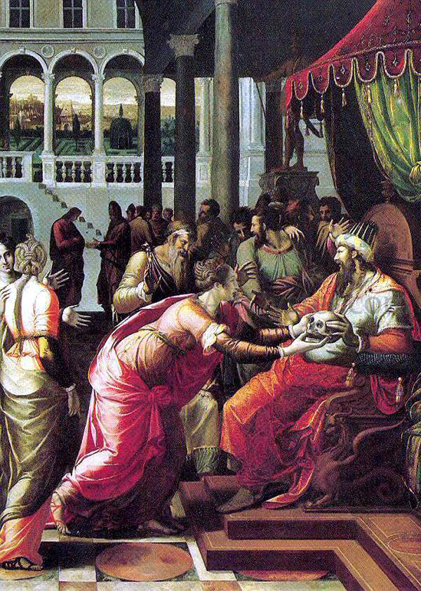 Luca Penni The Judgment of Otto - Hand Painted Oil Painting
