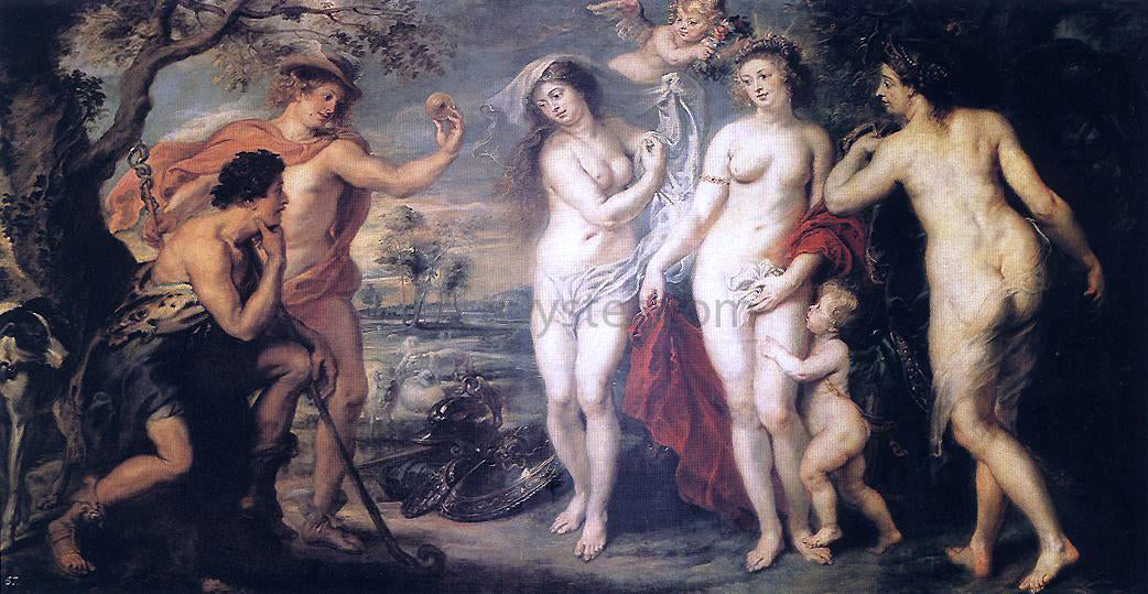 Peter Paul Rubens The Judgment of Paris - Hand Painted Oil Painting