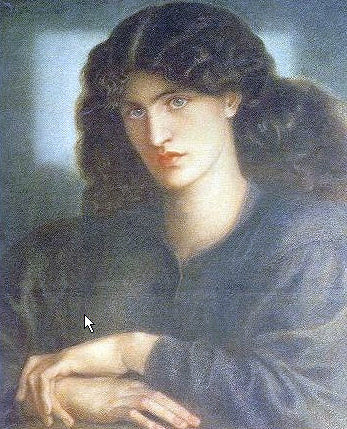 Dante Gabriel Rossetti The Lady of Pity - Hand Painted Oil Painting