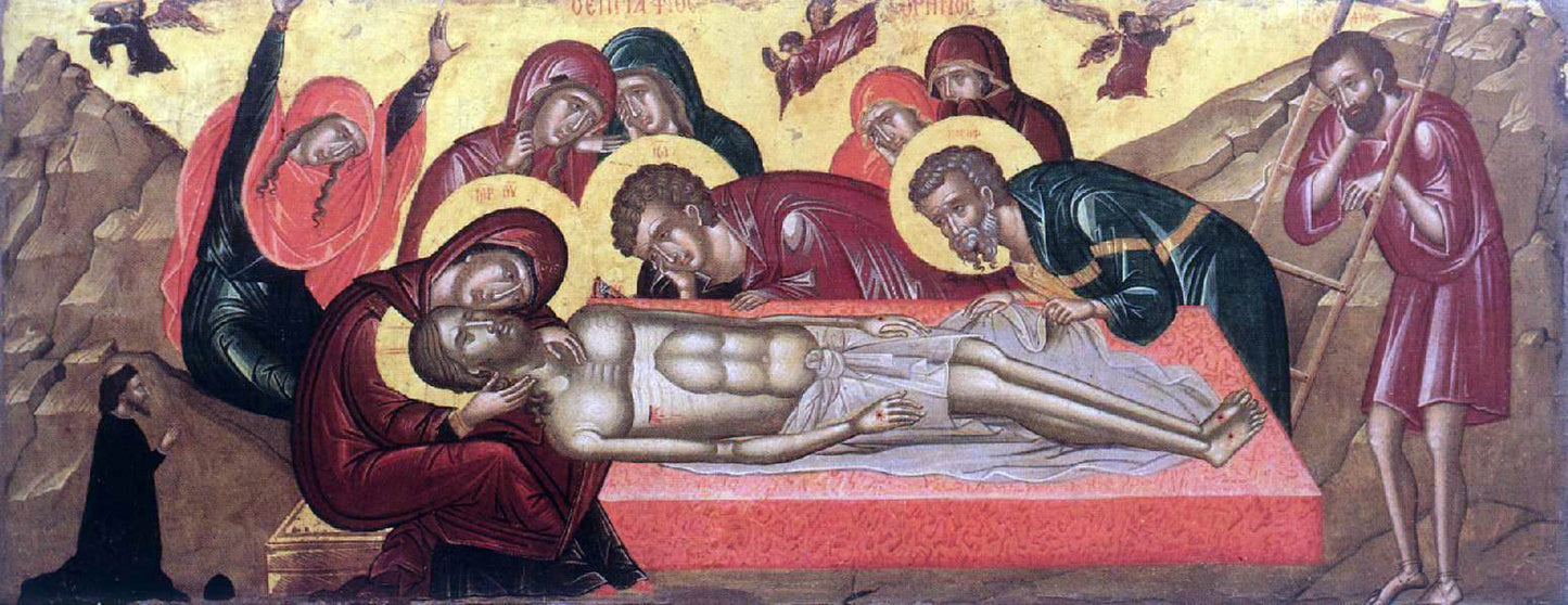 Unknown Painters Masters The Lamentation of Christ - Hand Painted Oil Painting