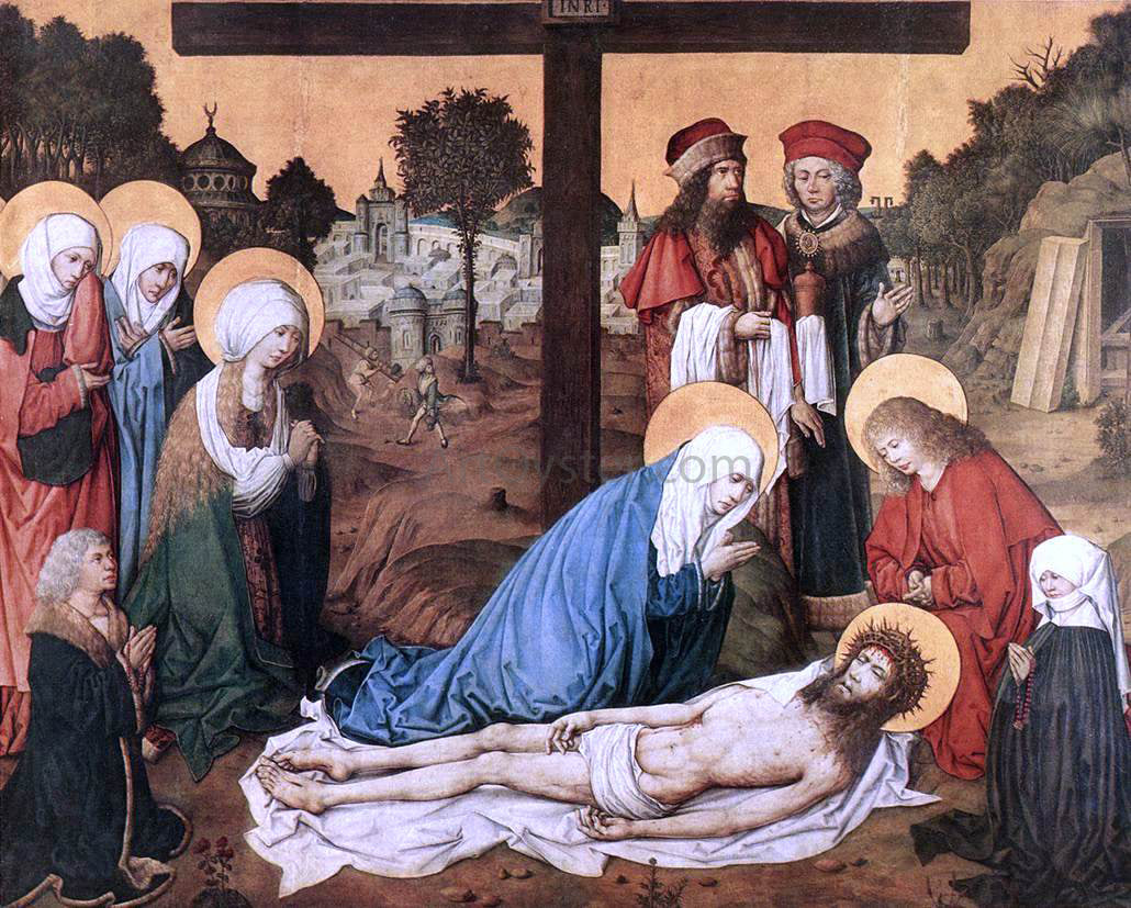 Master the Housebook The Lamentation of Christ - Hand Painted Oil Painting
