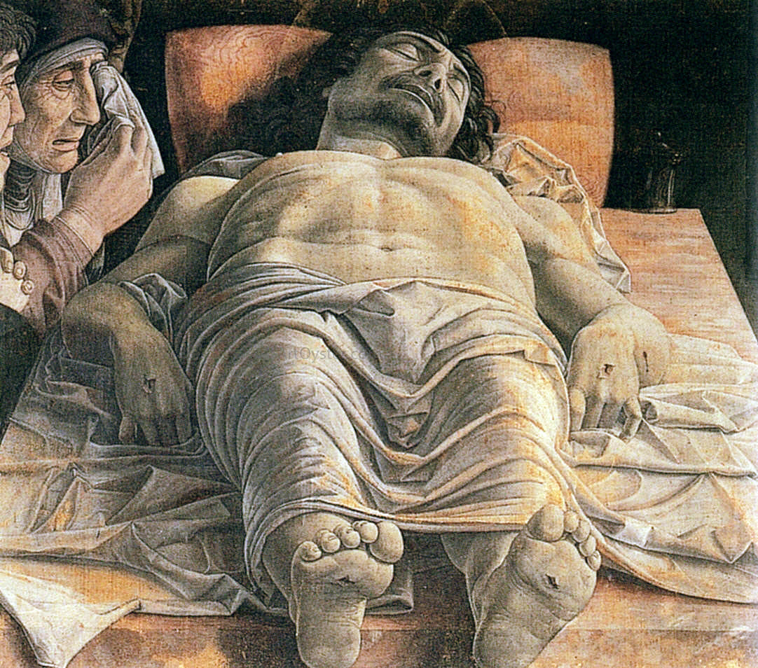 Andrea Mantegna The Lamentation over the Dead Christ - Hand Painted Oil Painting