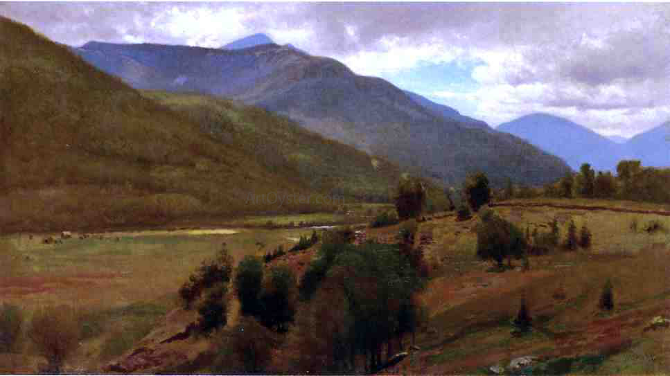 William M Hart The Land, Keene Valley - Hand Painted Oil Painting