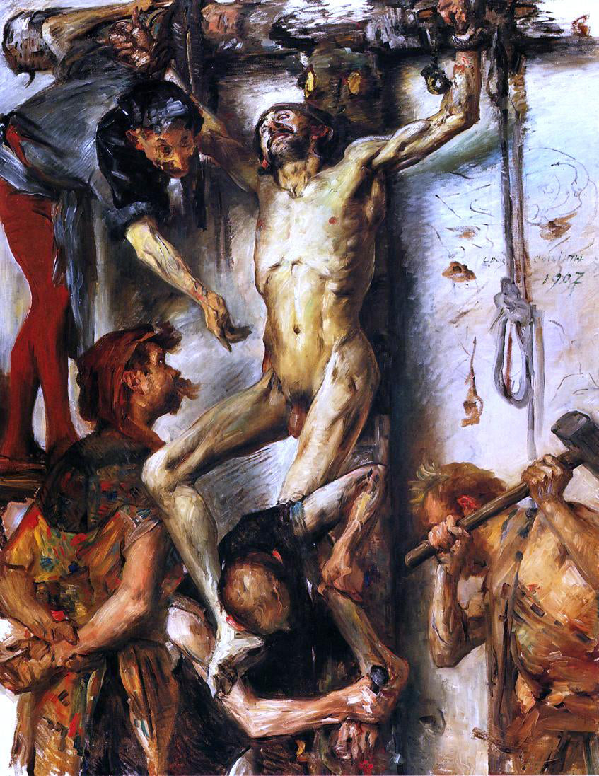 Lovis Corinth The Large Martyrdom - Hand Painted Oil Painting