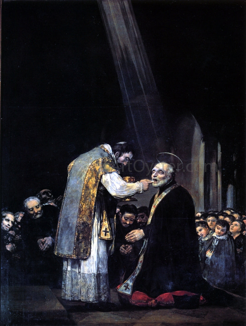 Francisco Jose de Goya Y Lucientes The Last Communion of St Joseph of Calasanz - Hand Painted Oil Painting