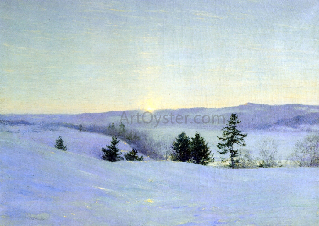 Walter Launt Palmer The Last Glrem - Hand Painted Oil Painting