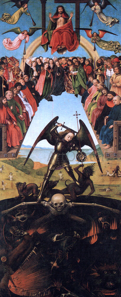  Petrus Christus The Last Judgement - Hand Painted Oil Painting
