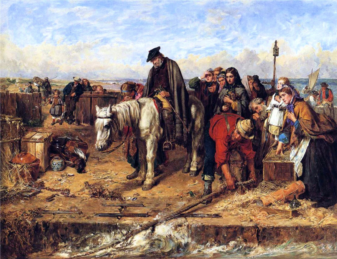 Thomas RA HRSA The Last of the Clan - Hand Painted Oil Painting