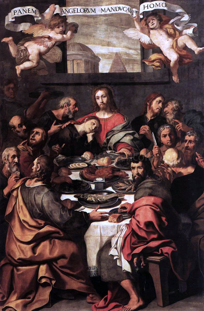 Daniele Crespi The Last Supper - Hand Painted Oil Painting