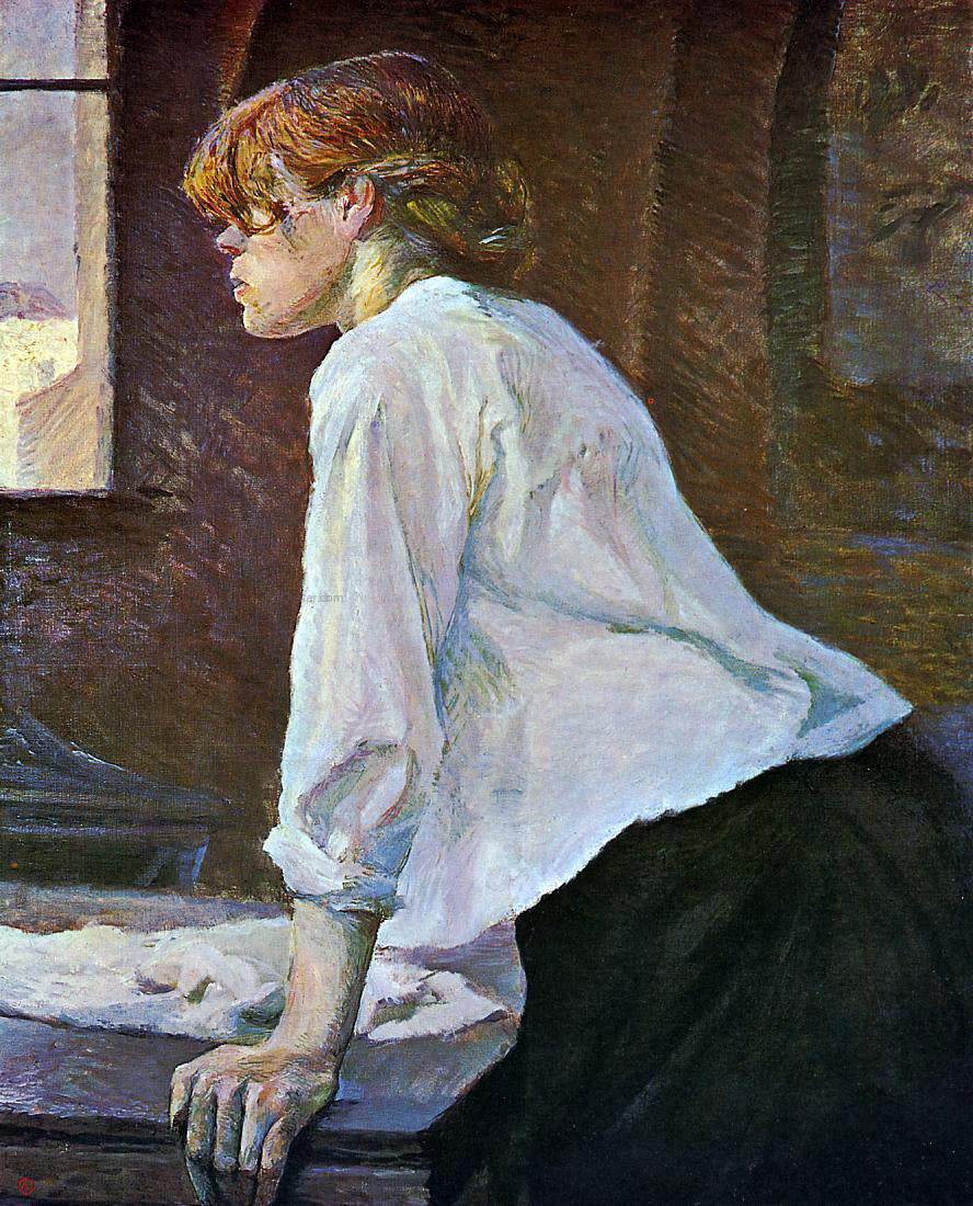 Henri De Toulouse-Lautrec The Laundress - Hand Painted Oil Painting