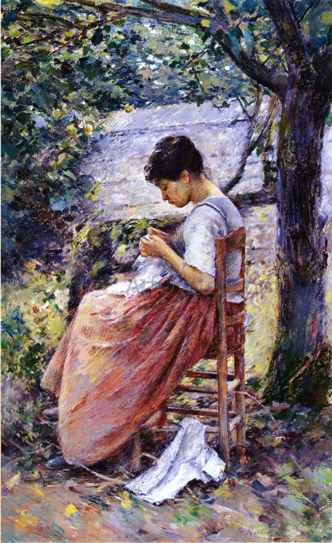 Theodore Robinson The Layette - Hand Painted Oil Painting
