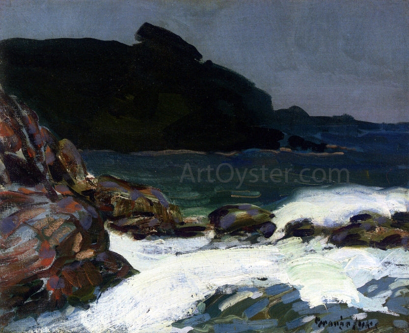 George Luks The Ledge - Hand Painted Oil Painting
