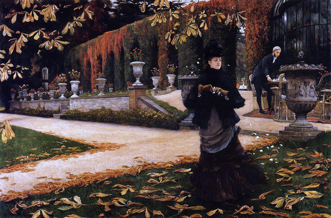 James Tissot The Letter - Hand Painted Oil Painting