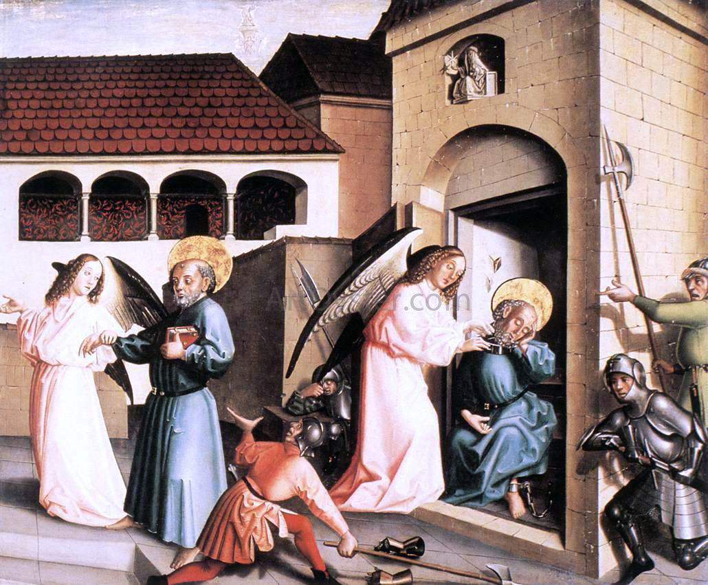 Konrad Witz The Liberation of St Peter - Hand Painted Oil Painting