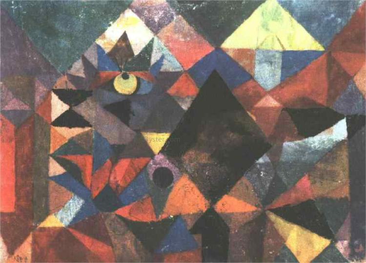 Paul Klee The Light and So Much Else - Hand Painted Oil Painting