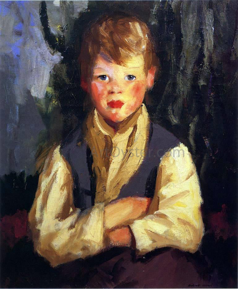 Robert Henri The Little Irishman - Hand Painted Oil Painting