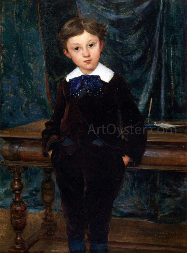  Jules Bastien-Lepage The Little Lord - Hand Painted Oil Painting