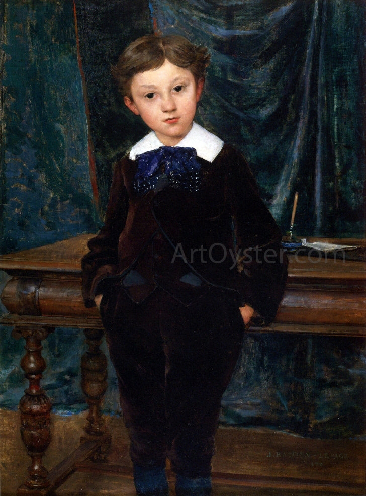 Jules Bastien-Lepage The Little Lord - Hand Painted Oil Painting