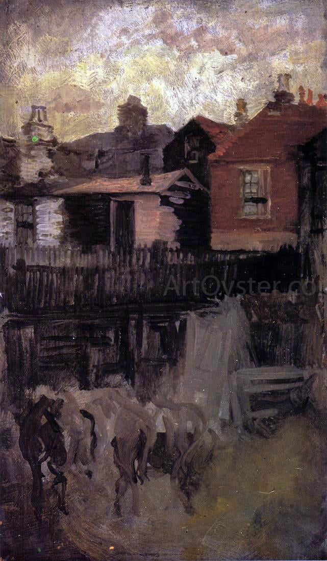 James McNeill Whistler The Little Red House - Hand Painted Oil Painting