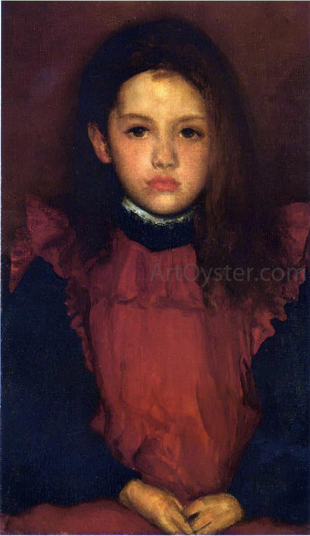 James McNeill Whistler The Little Rose of Lyme Regis - Hand Painted Oil Painting