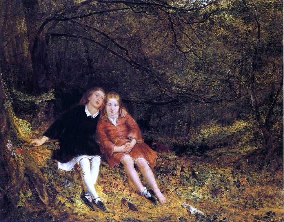 Richard Redgrave The Lost Path - Hand Painted Oil Painting