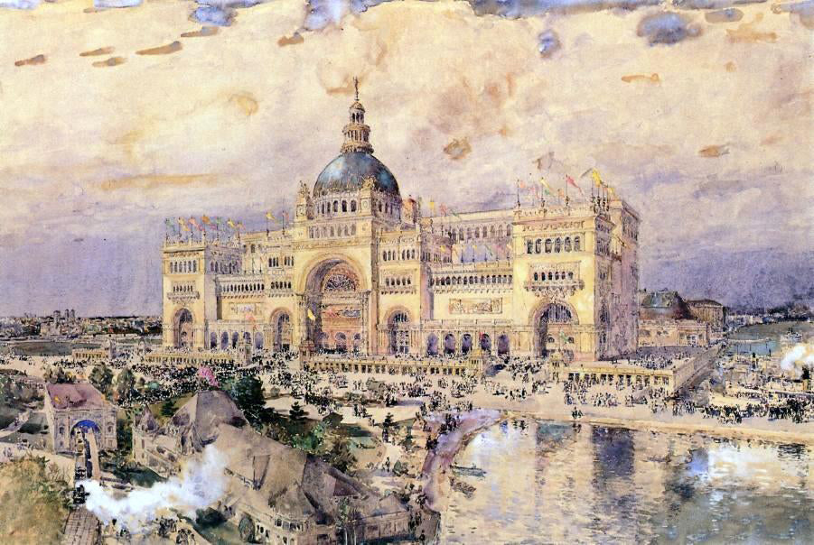 Frederick Childe Hassam The Mackaye Spectatorium - Hand Painted Oil Painting