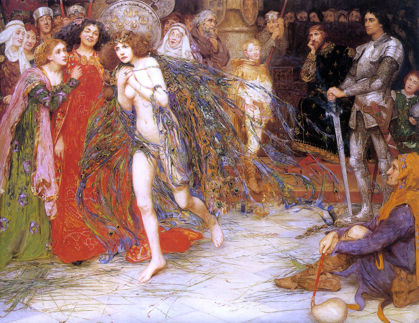 Isobel Lilian Gloag The Magic Mantle - Hand Painted Oil Painting