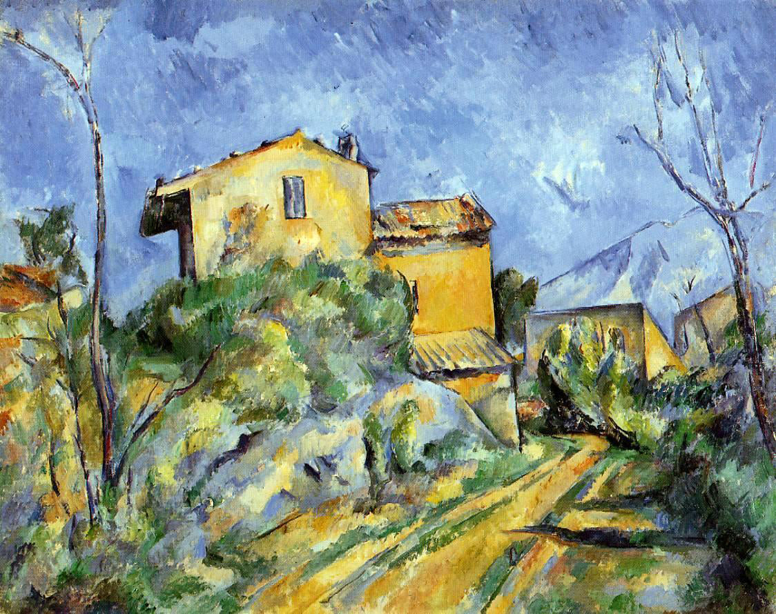 Paul Cezanne The Maison Maria - Hand Painted Oil Painting