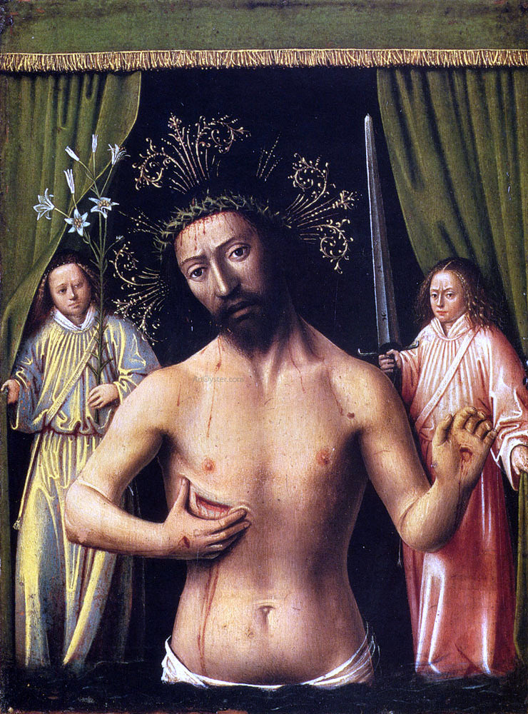  Petrus Christus The Man of Sorrows - Hand Painted Oil Painting
