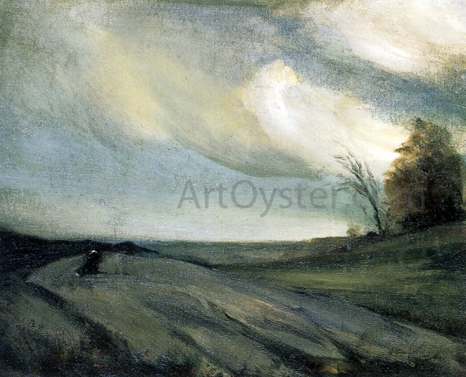 Robert Henri The March Wind - Hand Painted Oil Painting