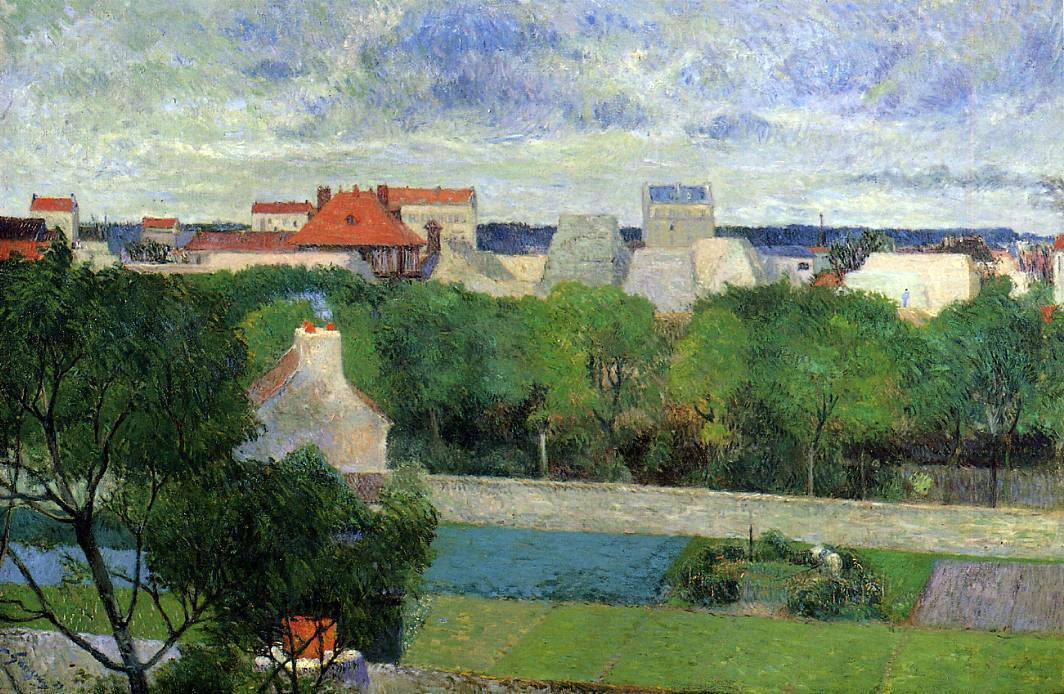 Paul Gauguin The Market Gardens of Vaugirard - Hand Painted Oil Painting