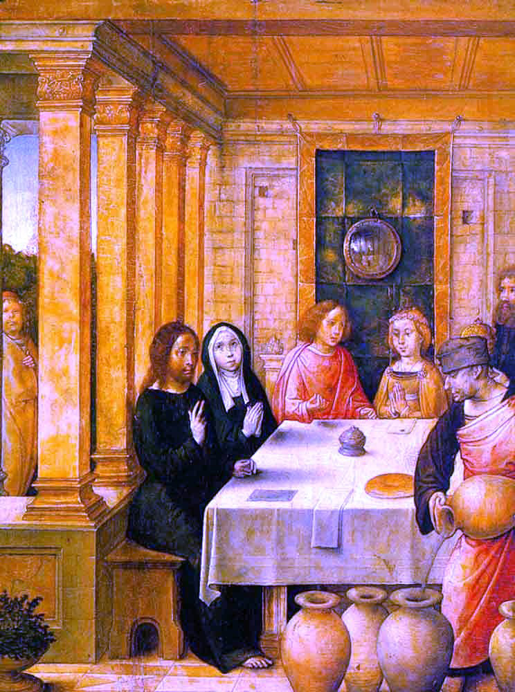 Juan De Flandes The Marriage Feast at Cana - Hand Painted Oil Painting