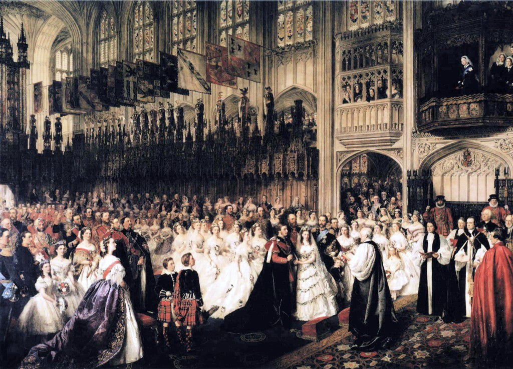  William Powell Frith The Marriage of the Prince of Wales, 10 March 1863 - Hand Painted Oil Painting