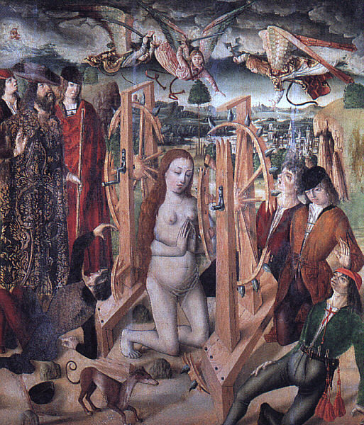 Fernando Gallego The Martyrdom of Saint Catherine - Hand Painted Oil Painting