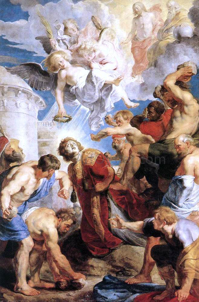  Peter Paul Rubens The Martyrdom of St. Stephen - Hand Painted Oil Painting