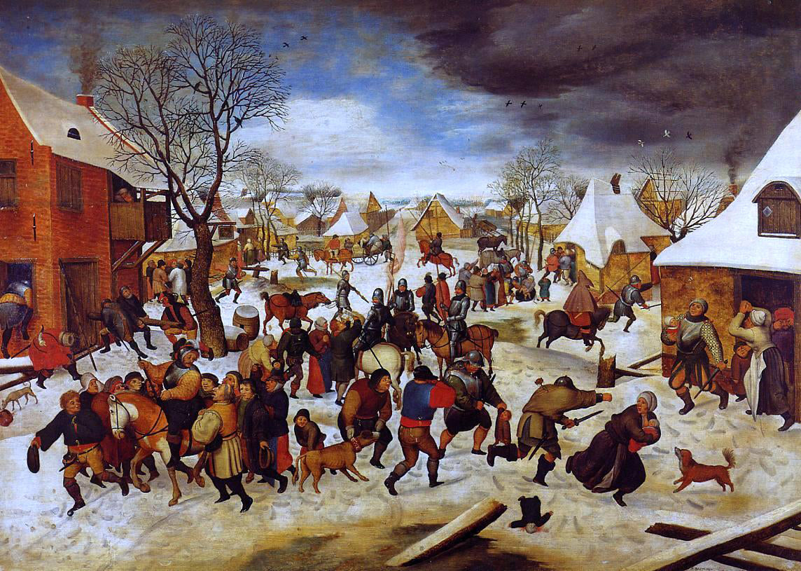 The Younger Pieter Bruegel The Massacre of the Innocents - Hand Painted Oil Painting
