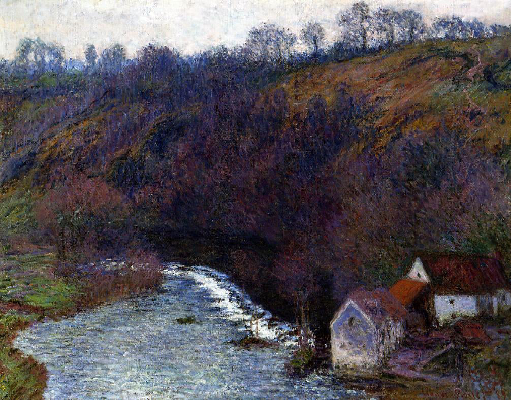 Claude Oscar Monet The Mill at Vervy - Hand Painted Oil Painting
