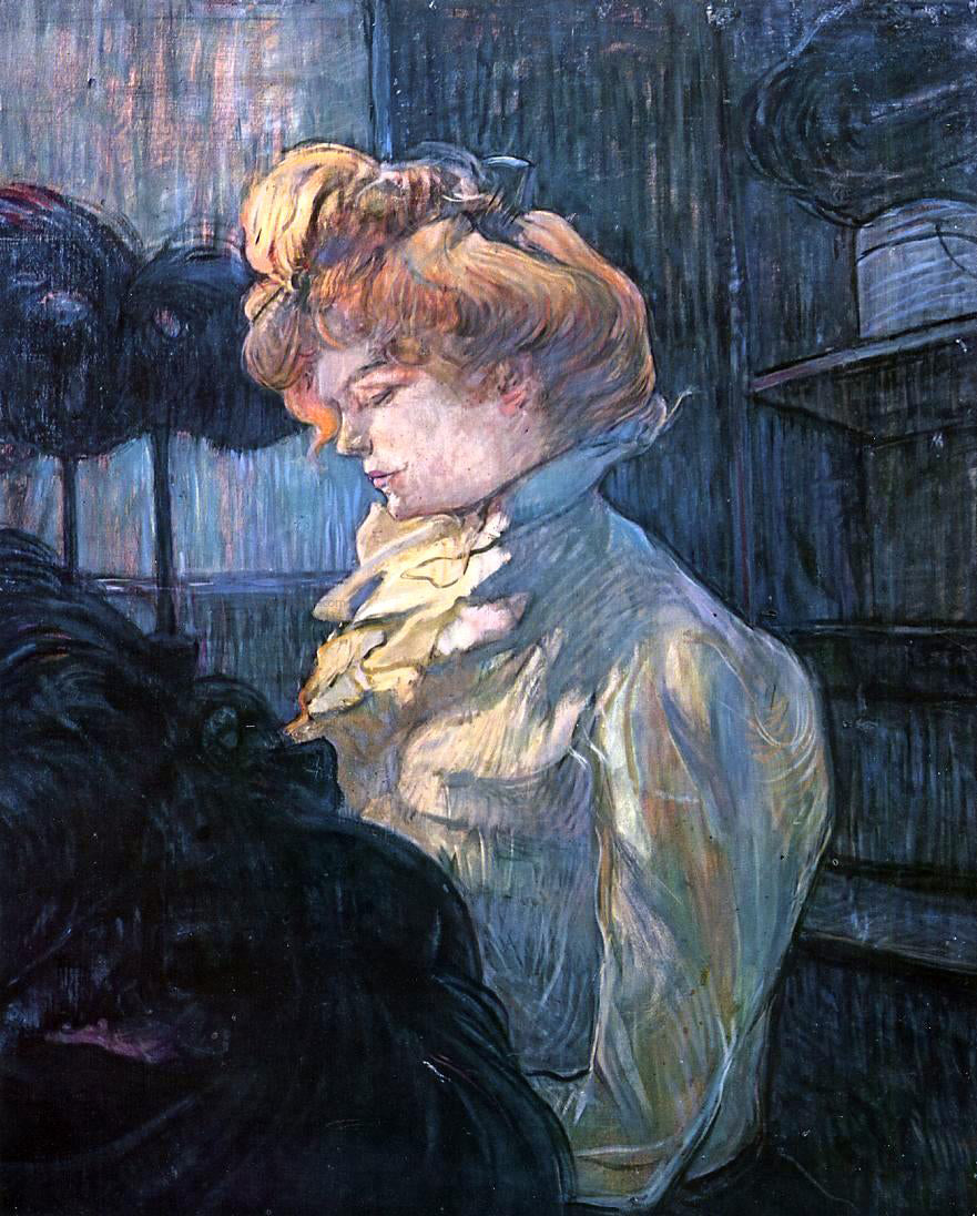 Henri De Toulouse-Lautrec The Milliner - Hand Painted Oil Painting