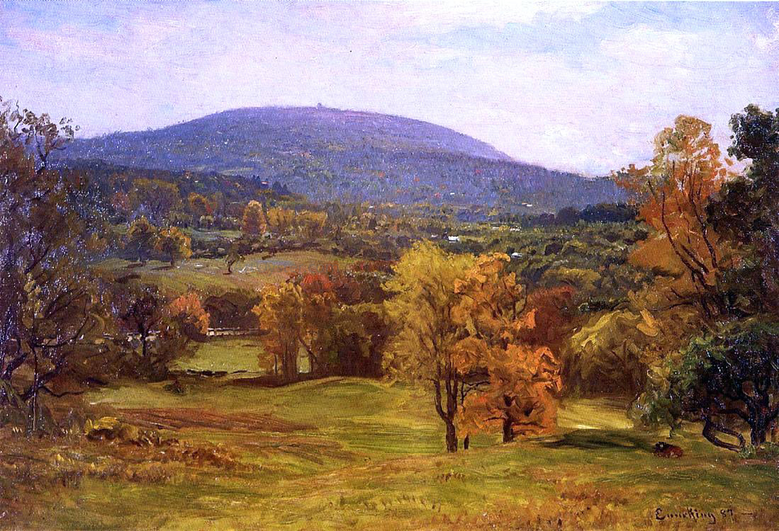 John Joseph Enneking The Milton Blue Hills - Hand Painted Oil Painting