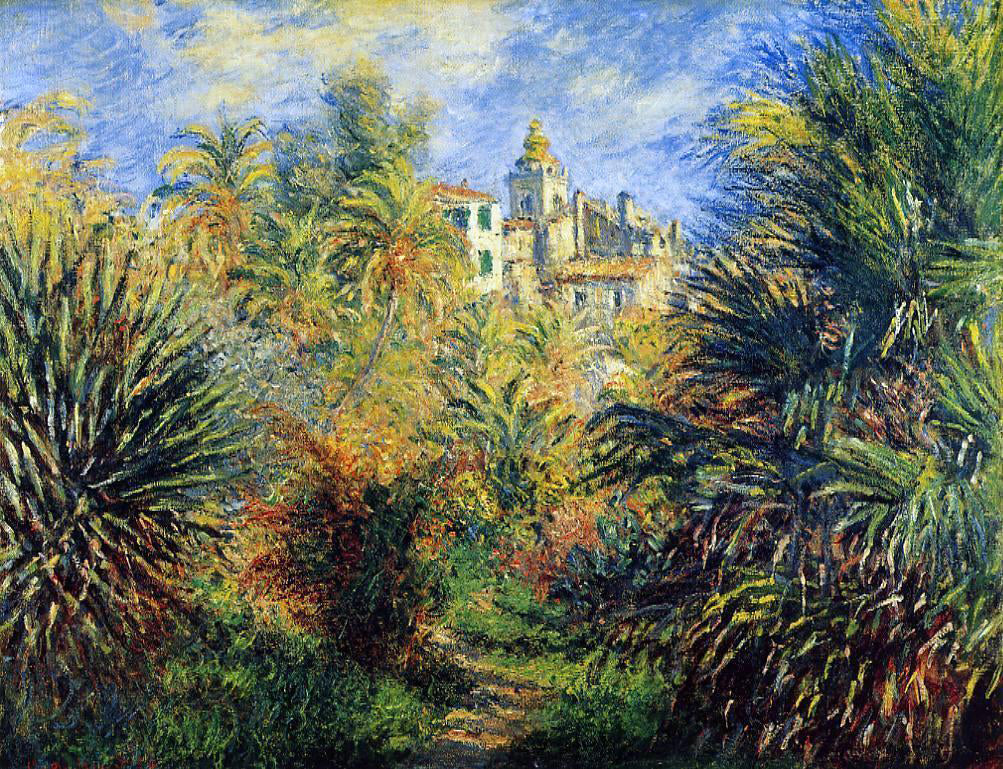  Claude Oscar Monet The Moreno Garden at Bordighera - Hand Painted Oil Painting