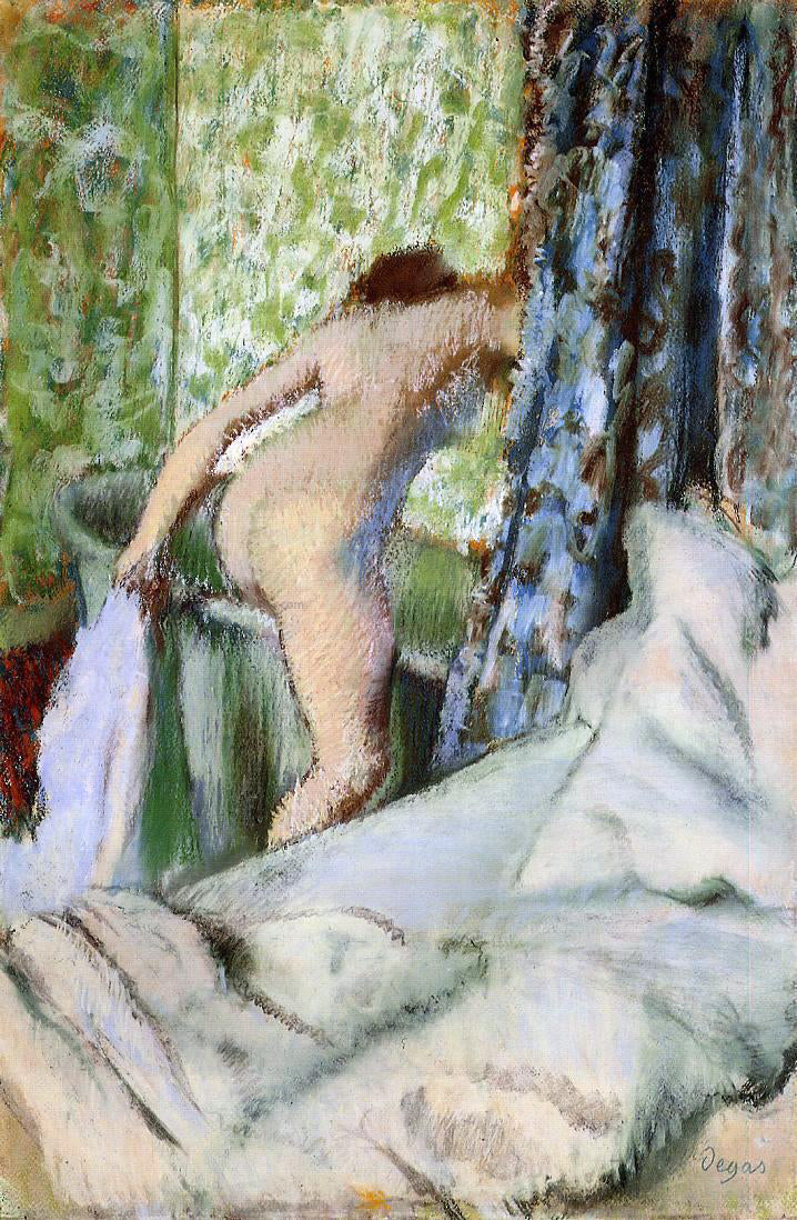Edgar Degas The Morning Bath - Hand Painted Oil Painting