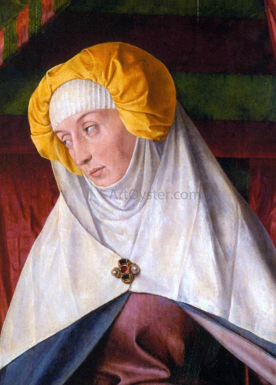 Master of Moulins The Moulins Triptych (detail of the right shutter) - Hand Painted Oil Painting