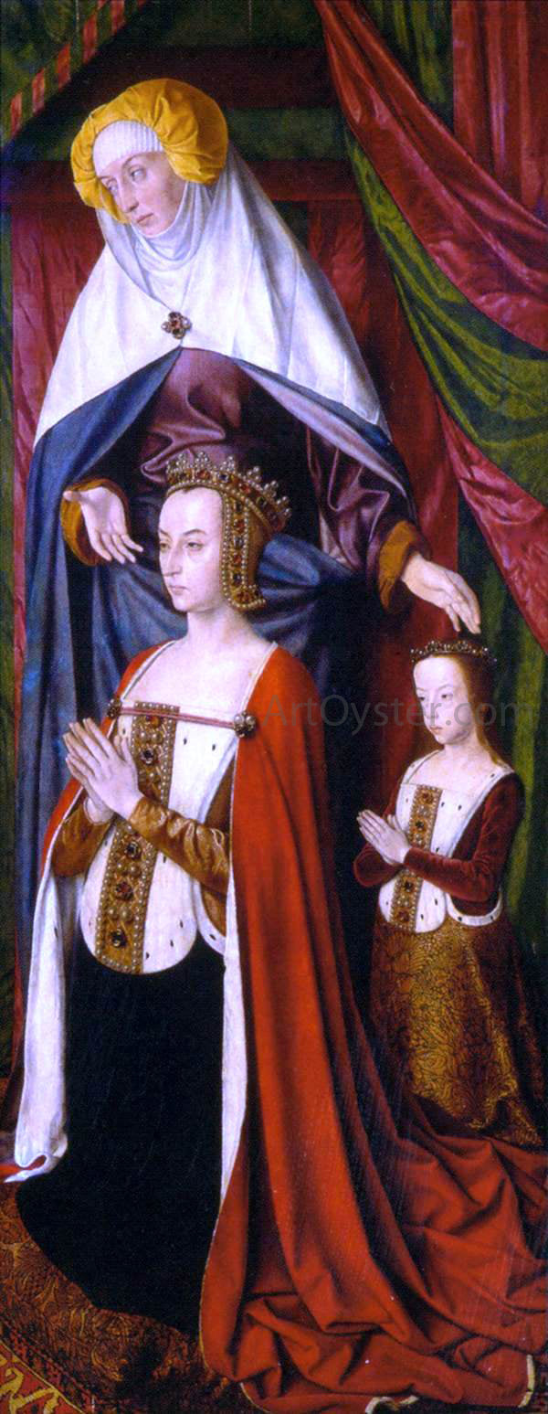Master of Moulins The Moulins Triptych (right shutter) - Hand Painted Oil Painting
