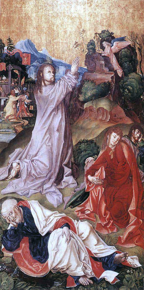 Master M S The Mount of Olives - Hand Painted Oil Painting