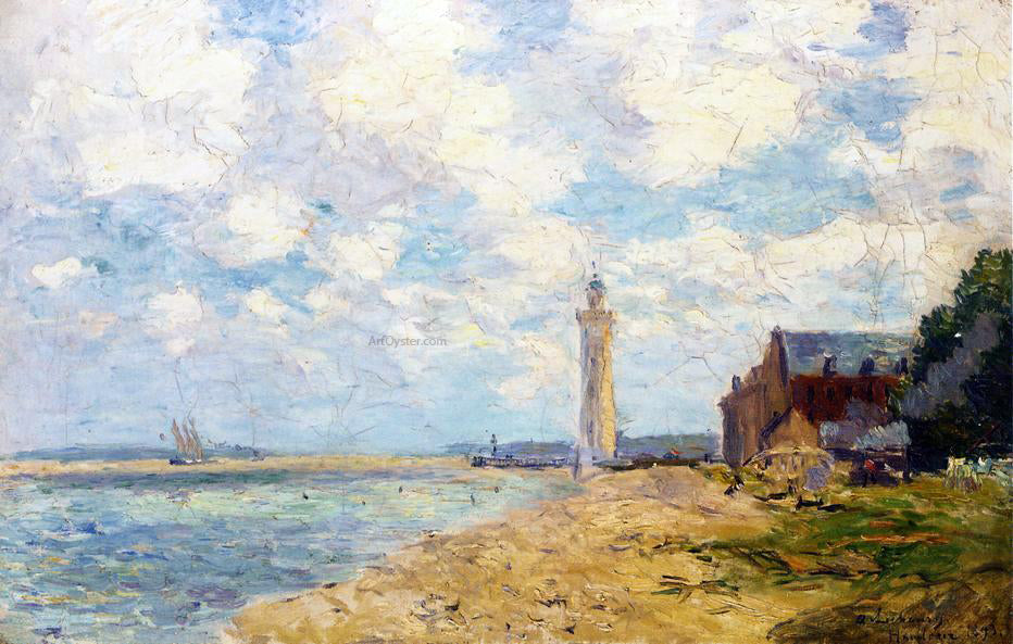 Albert Lebourg The Mouth of the Seine, Honfleur - Hand Painted Oil Painting