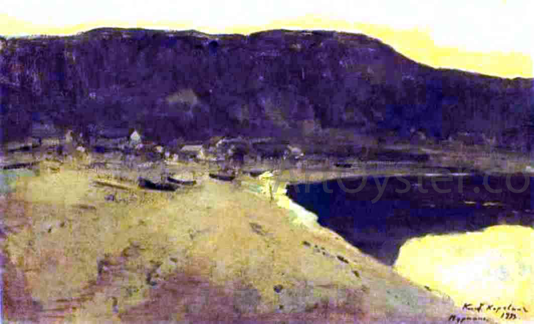 Constantin Alexeevich Korovin The Murman Shore - Hand Painted Oil Painting